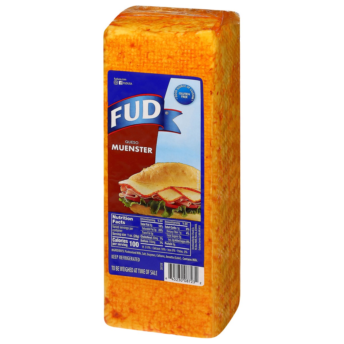 slide 11 of 14, FUD Muenster Cheese 1 Each, 1 ct