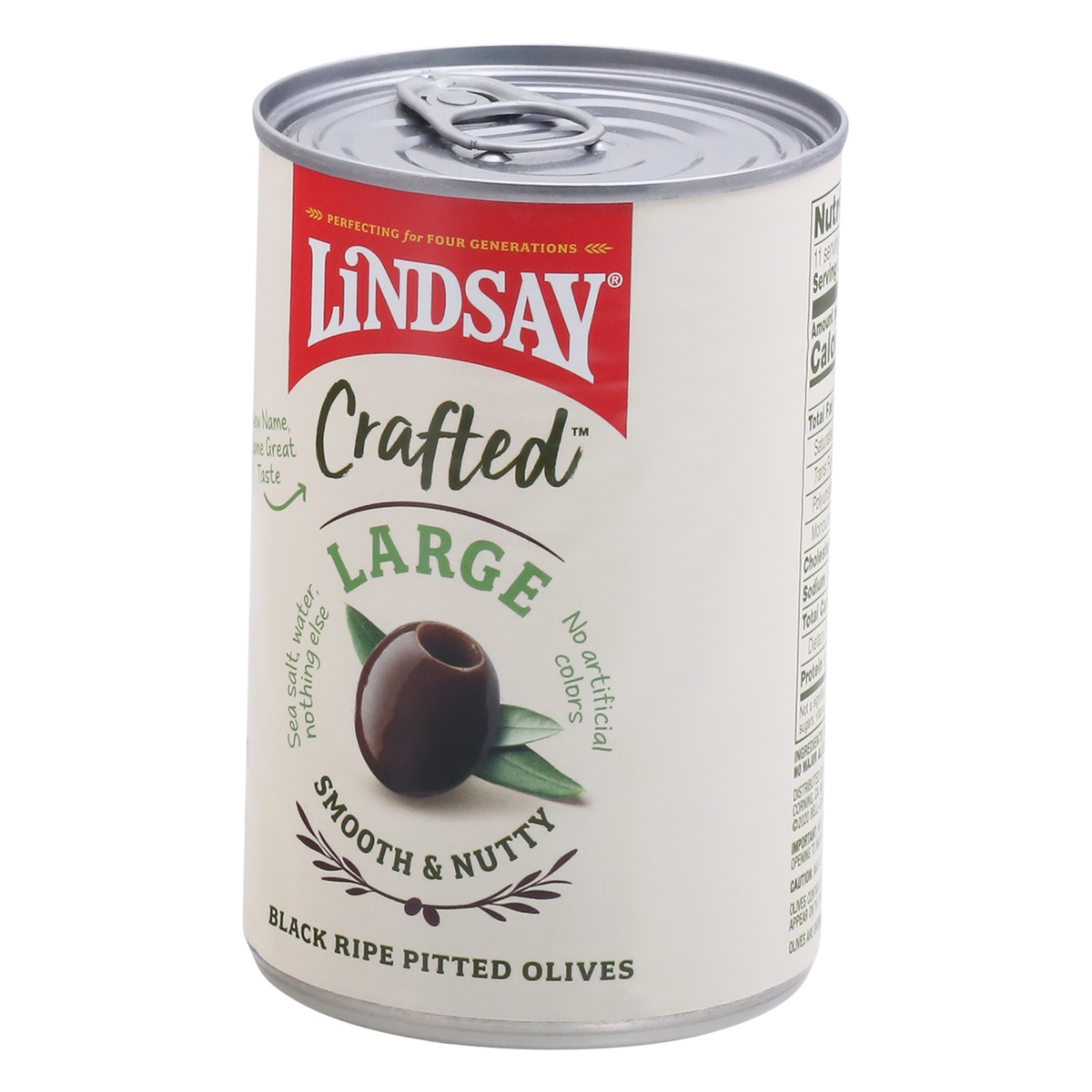 slide 3 of 10, Lindsay Crafted Large Pitted Ripe Black Olives, 6 oz