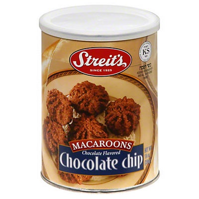 slide 1 of 1, Streit's Chocolate Chip Macaroons, 10 oz