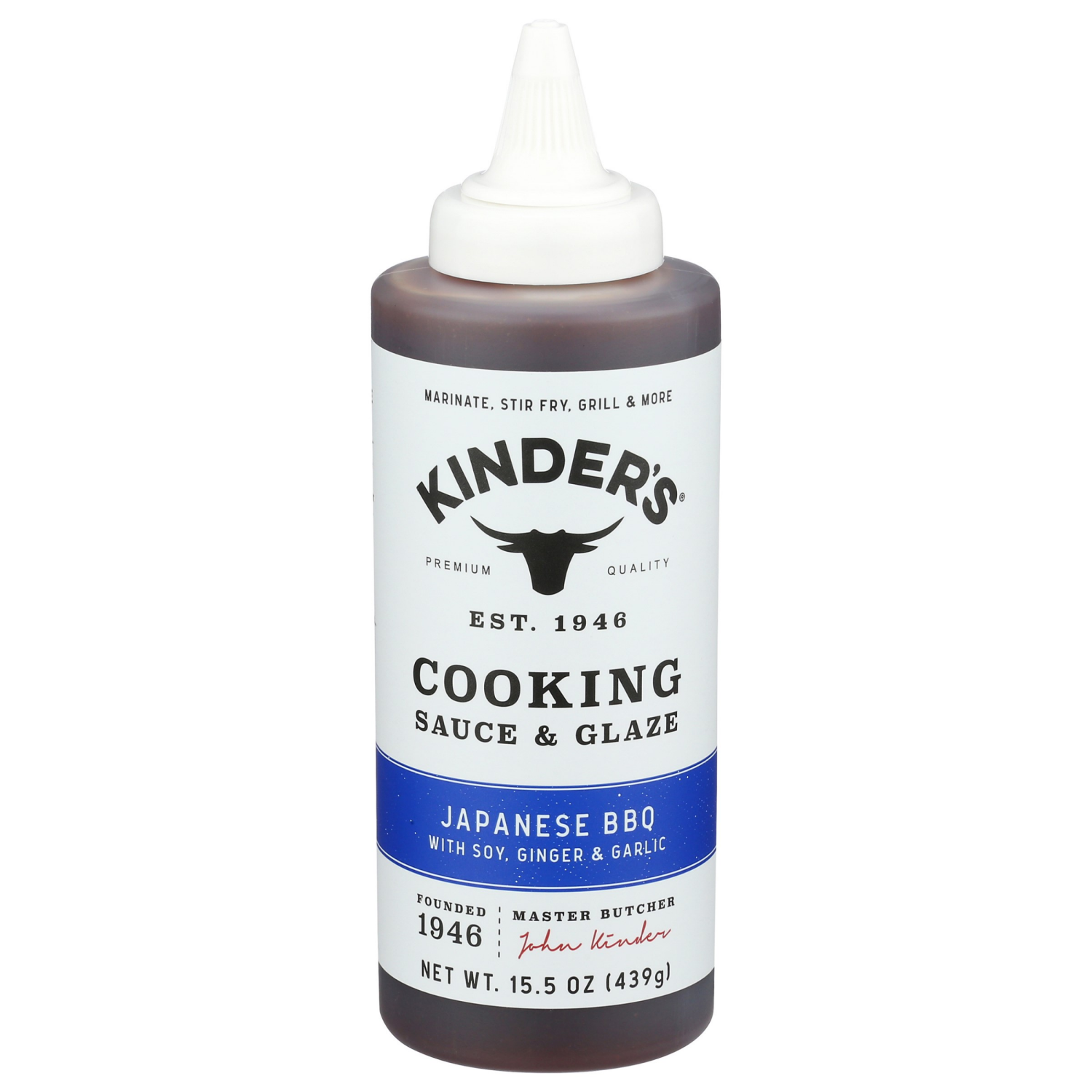 slide 1 of 4, Kinder's Japanese Bbq Sauce, 15.2 oz