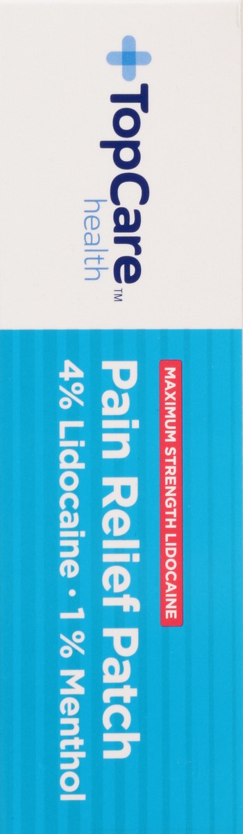 slide 12 of 14, TopCare Health Maximum Strength Lidocaine Pain Relief Patch 5 Patches, 5 ct