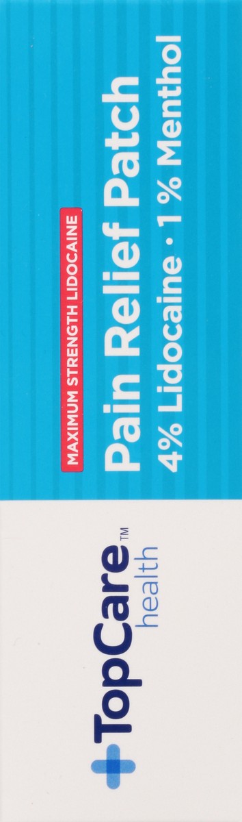 slide 6 of 14, TopCare Health Maximum Strength Lidocaine Pain Relief Patch 5 Patches, 5 ct