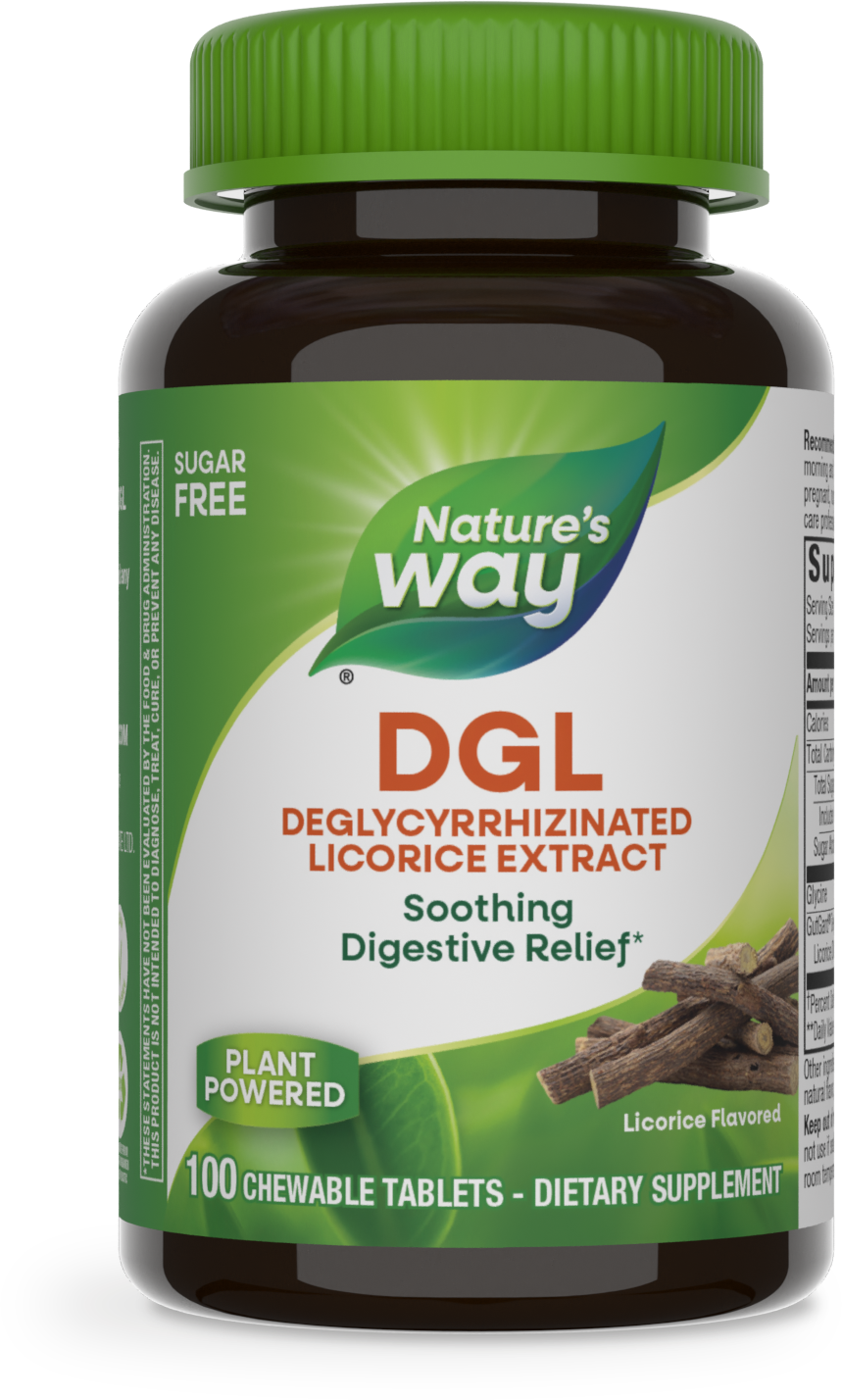 slide 1 of 1, Nature's Way DGL Sugar Free, 100 ct