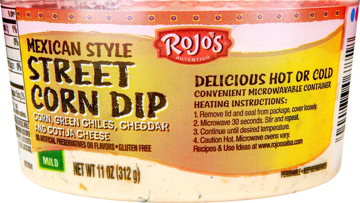 slide 3 of 9, Rojo's Street Corn Dip 11oz, 11 oz