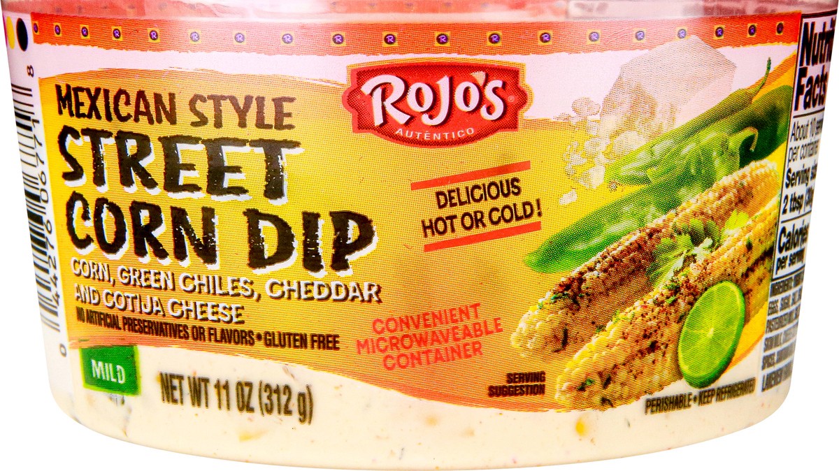 slide 2 of 9, Rojo's Street Corn Dip 11oz, 11 oz