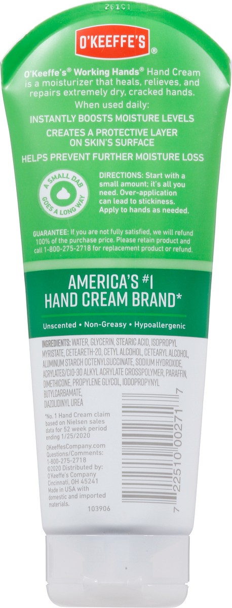 slide 9 of 12, O'Keeffe's Working Hands Cream 7 oz, 7 oz