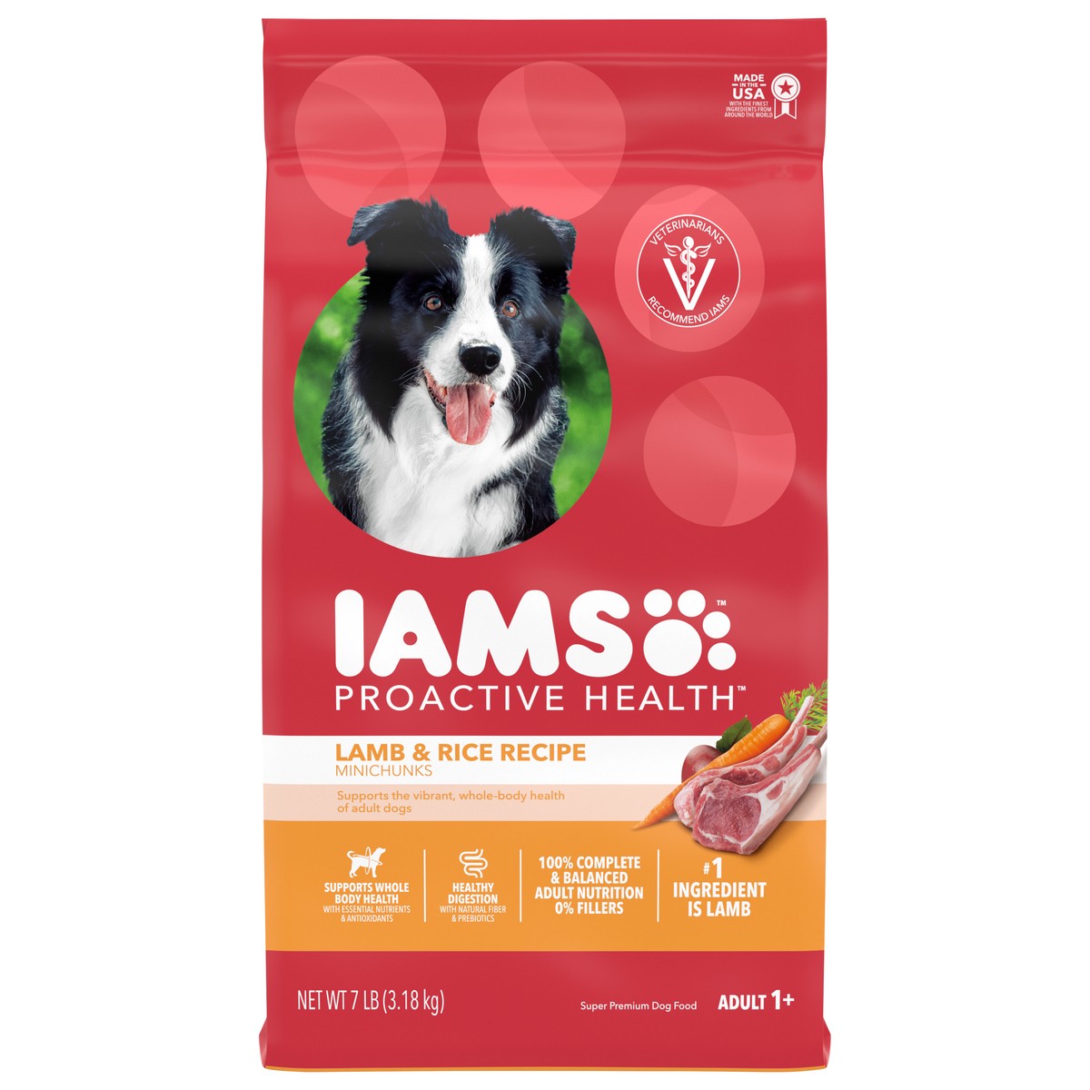 slide 1 of 5, Proactive Health Lamb & Rice Recipe Adult Premium Dry Dog Food - 7lbs, 7 lb