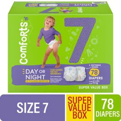 Comforts Baby Diapers Size 7 (Up To 41Lbs)