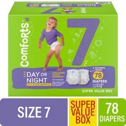Comforts Baby Diapers Size 7 (Up To 41Lbs)