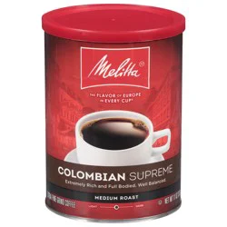 Melitta Coffee, Extra Fine Grind, Medium Roast, Colombian Supreme - 11 oz