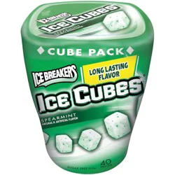 Ice Breakers Ice Cubes Sugar Free Spearmint Gum