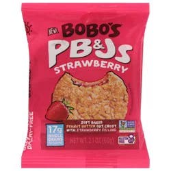Bobo's Strawberry PB&Js 2.1 oz