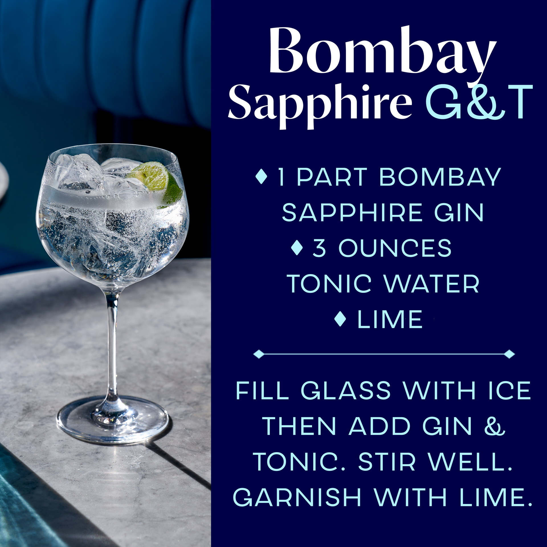 slide 3 of 5, Bombay Sapphire Gin, 1 lt, 1 liter