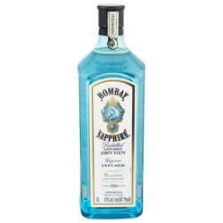 Bombay Sapphire Vapour Infused Distilled London Dry Gin 1 l