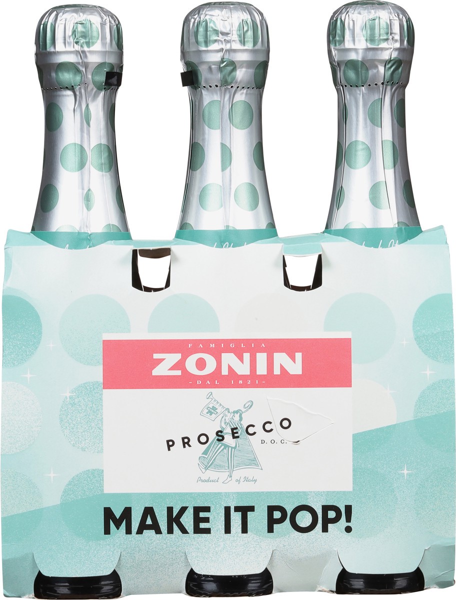 slide 6 of 9, Zonin Prosecco Brut, 187 ml