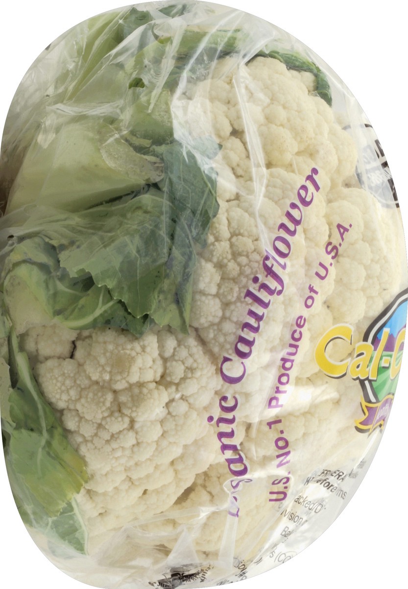 slide 3 of 6, Cal-Organic Farms Cauliflower Organic, 1 ct