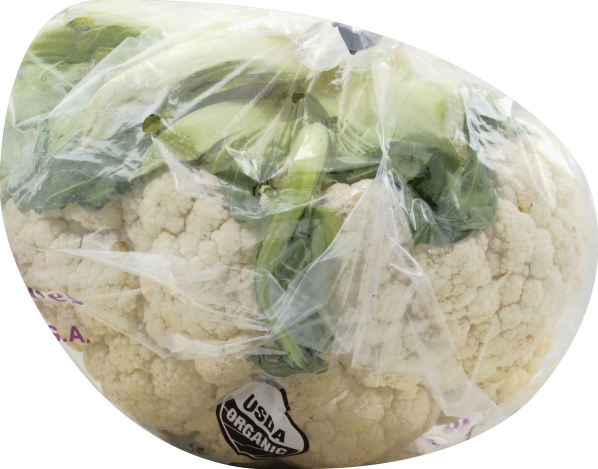 slide 2 of 6, Cal-Organic Farms Cauliflower Organic, 1 ct