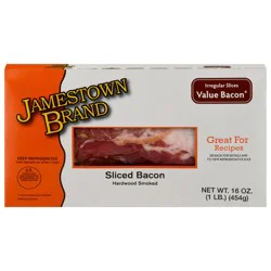 Jamestown Sliced Hardwood Smoked Bacon 16 oz