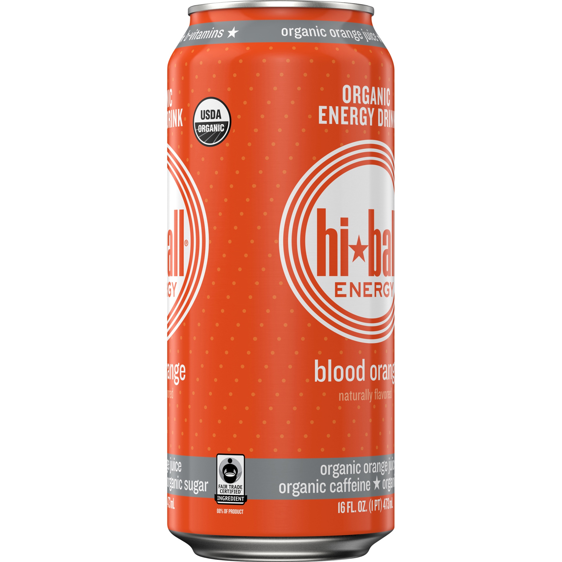 Hiball Blood Orange Sparkling Energy Water 16 fl oz Shipt