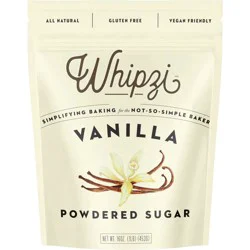 Whipzi Sugar Powdered Vanilla - 1 Lb