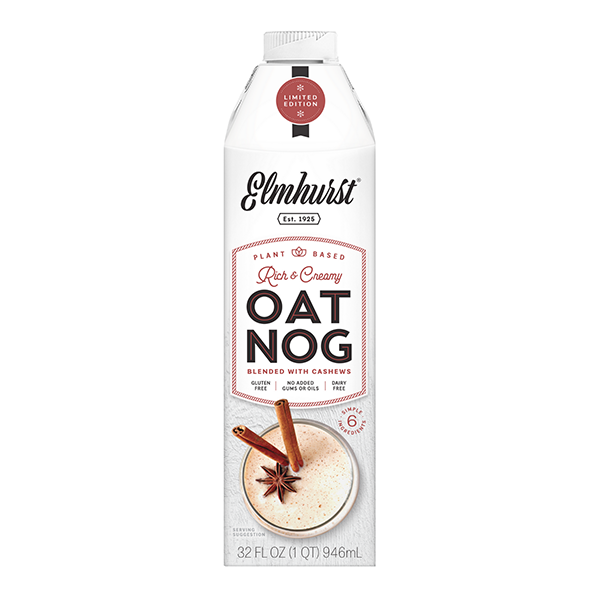 slide 1 of 1, Elmhurst Cashew Oatnog, 32 oz