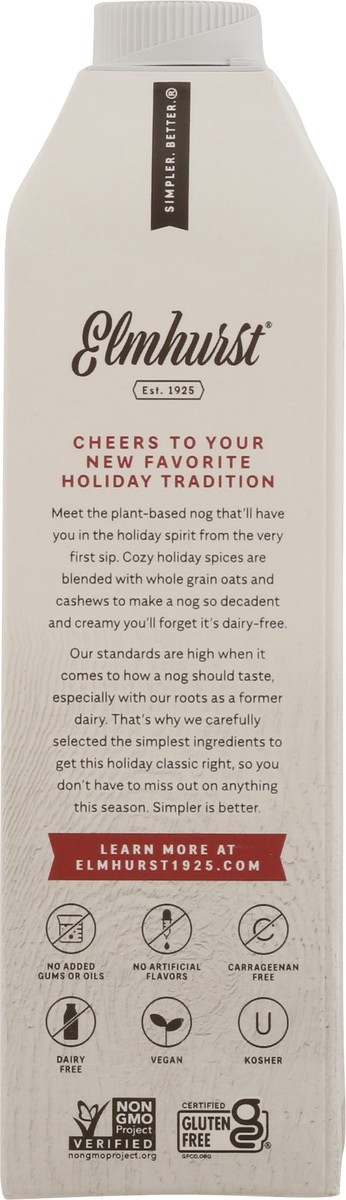 slide 12 of 12, Elmhurst Oat & Cashew Vanilla Lavender Botanical Blend 32 fl oz, 32 fl oz