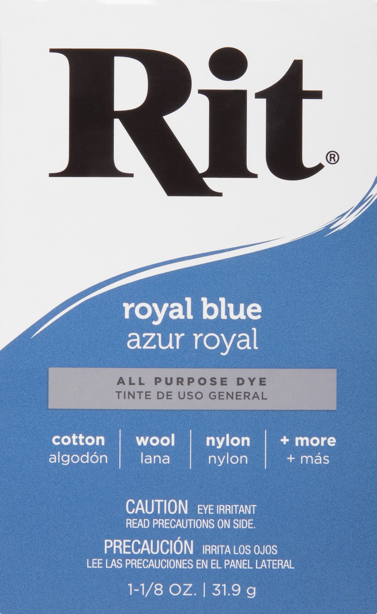 slide 11 of 11, Rit Dye Powder Royal Blue, 1.125 oz