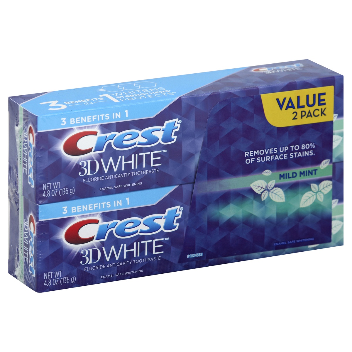 slide 1 of 4, Crest Toothpaste 2 ea, 2 ct