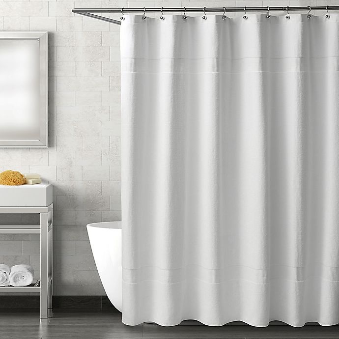 slide 1 of 1, Haven Serenity Shower Curtain - White, 72 in x 84 in