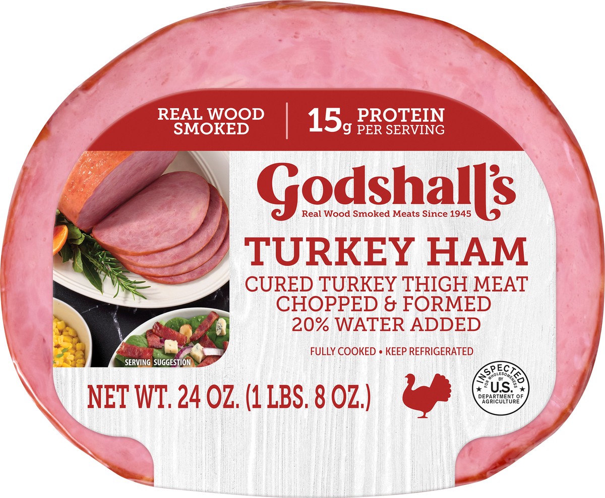 slide 10 of 10, Godshall Trky Ham, 24 oz