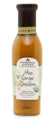 slide 1 of 1, Stonewall Kitchen Organic Miso Ginger Dressing, 11 fl oz