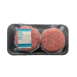 The Save Mart Company Beef, 85/15 Patties