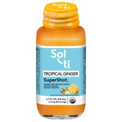 Sol-ti SuperShot Tropical Ginger Living Beverage 2.1 fl oz
