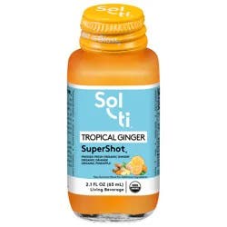 Sol-ti SuperShot Tropical Ginger Living Beverage 2.1 fl oz