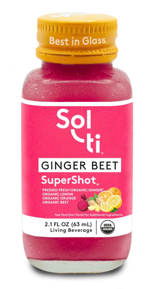slide 1 of 4, Sol-Ti Supershot Ginger Beer, 2.1 oz