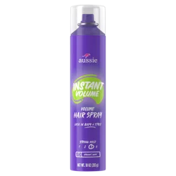 Aussie Instant Volume Hair Spray for Wavy Hair and Straight Hair, 10 oz