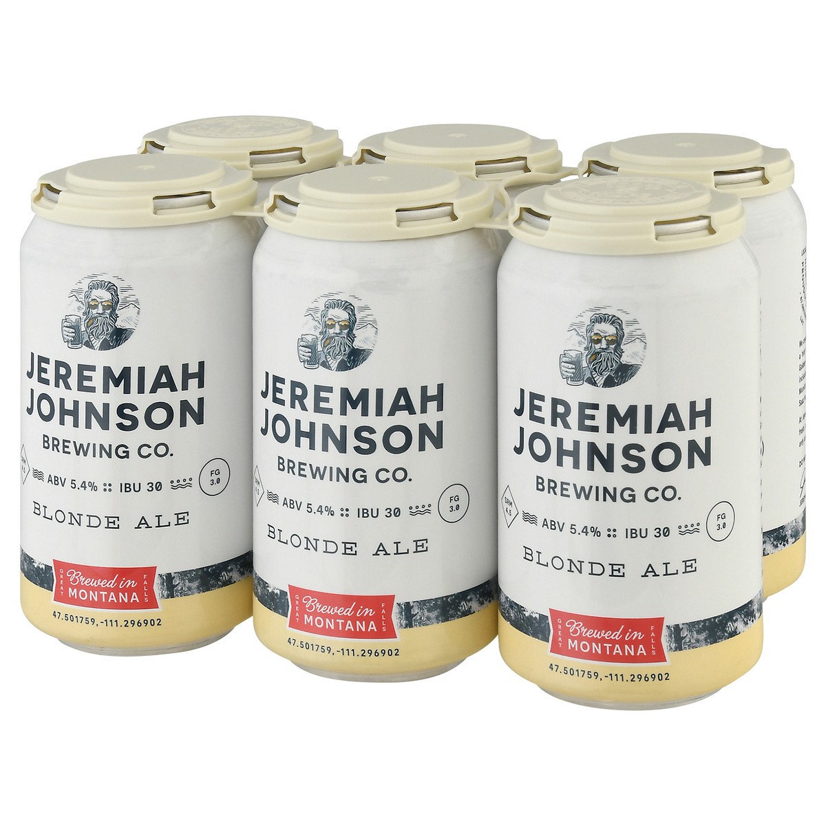 slide 7 of 10, Jeremiah Johnson Brewing Co. Blonde Ale Beer 6-12 fl oz Cans, 6 ct