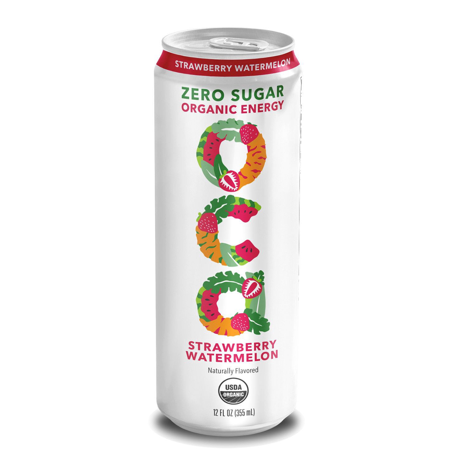slide 1 of 1, Oca, Zero Sugar Strawberry Watermelon, 12 Oz, 12 oz