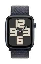 Apple Watch SE - Midnight Aluminum Case with Ink Sport Loop