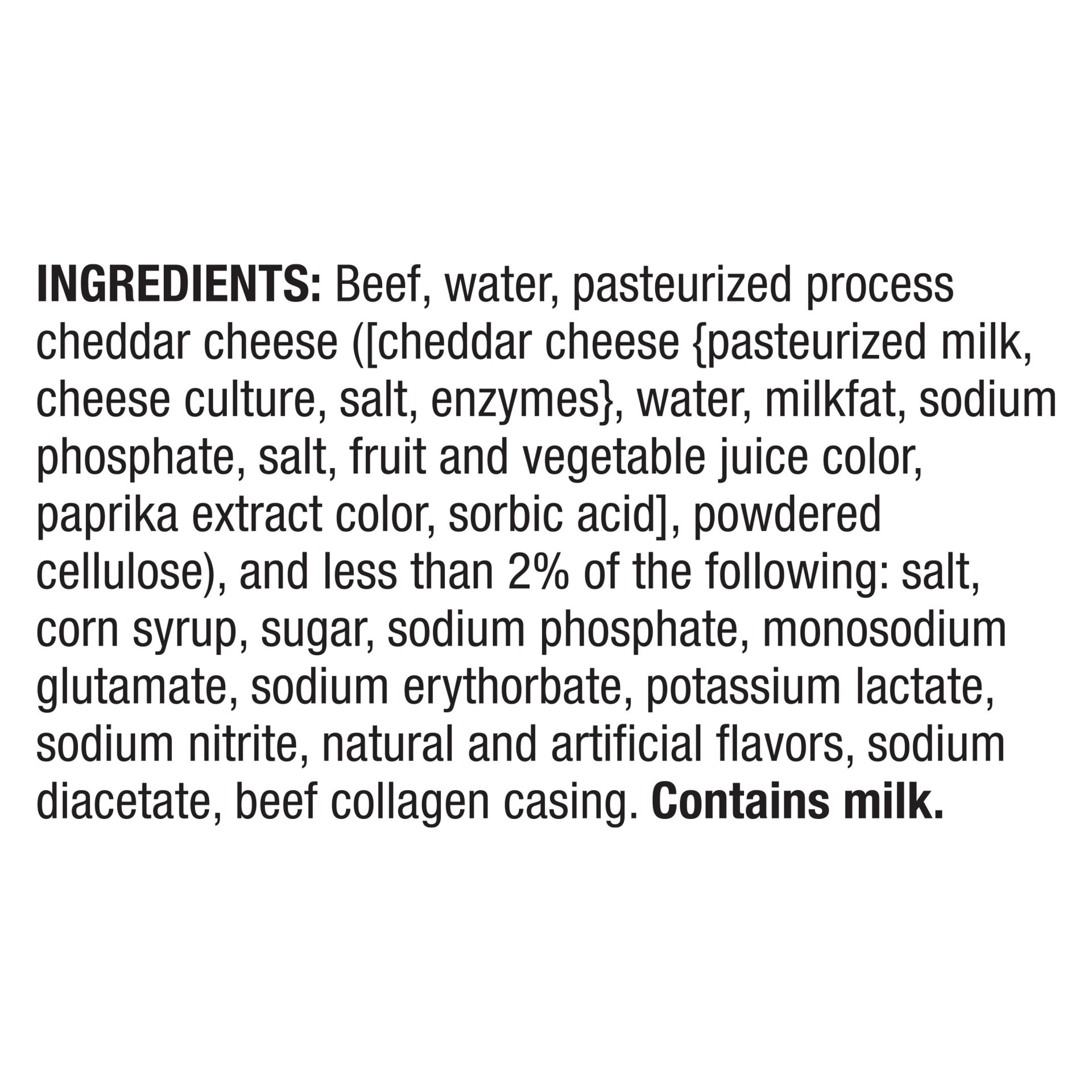 slide 6 of 10, Johnsonville Smoked Beef Cheddar Bratwurst 12 oz. package, 12 oz