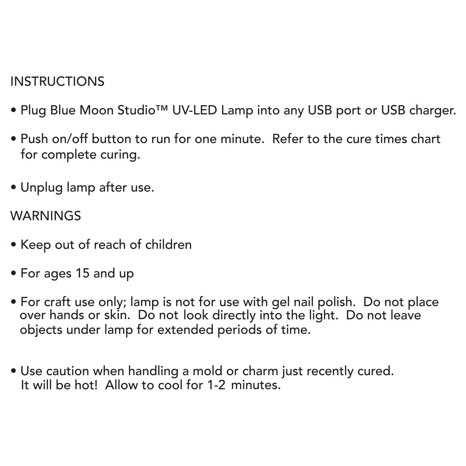 slide 3 of 3, Blue Moon Studio Uv Resin Craft Pink Curing Usb Lamp, 9w / 395 nm