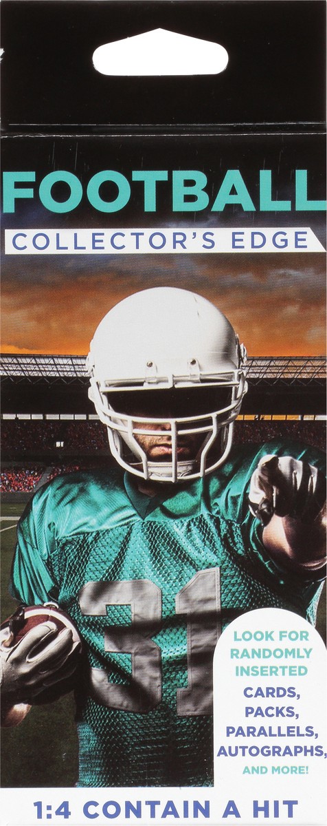 slide 6 of 12, Collector's Edge Jumbo Value 1:4 Contain a Hit Football Trading Cards 1 ea, 1 ct