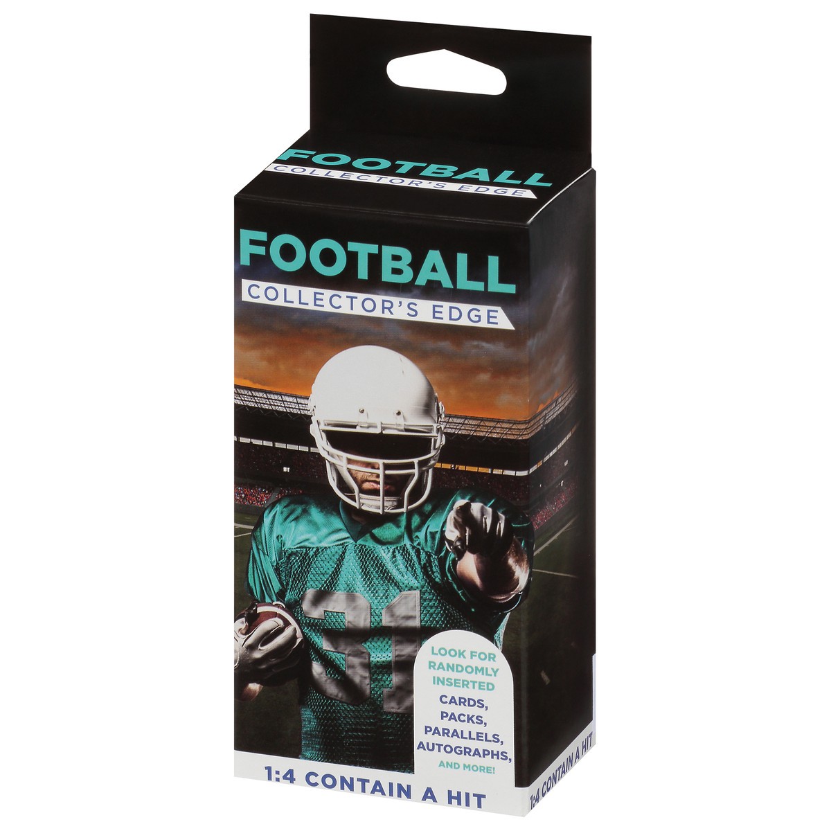 slide 3 of 12, Collector's Edge Jumbo Value 1:4 Contain a Hit Football Trading Cards 1 ea, 1 ct