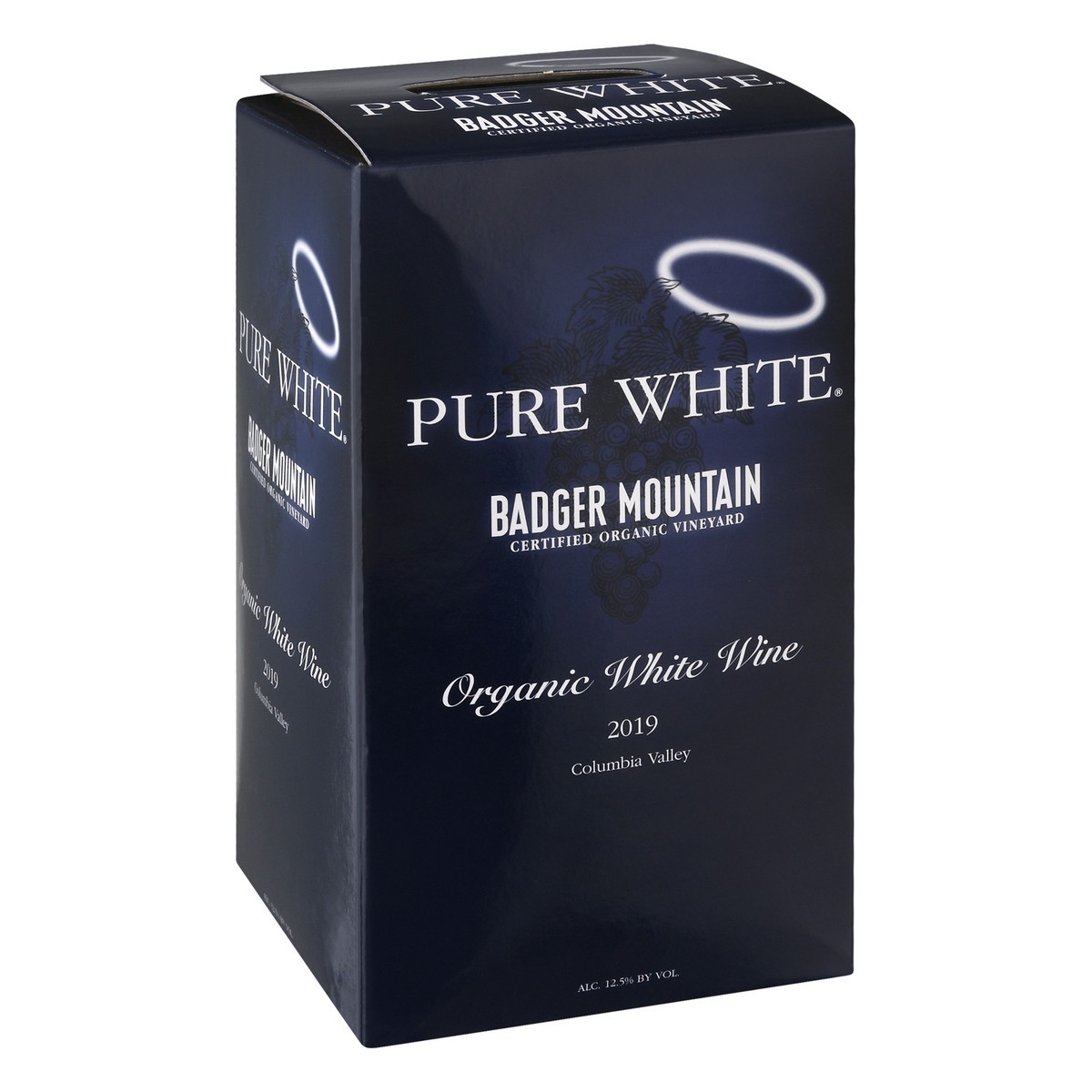 slide 5 of 9, Pure White Organic Badger Mountain Columbia Valley White Wine 3 lt, 3 liter