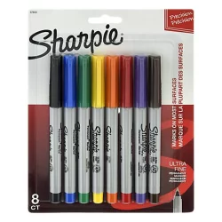 Sharpie Ufn 8 Clr Set Carded - Each