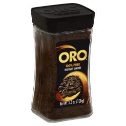Oro 100% Pure Instant Coffee - 3.5 oz