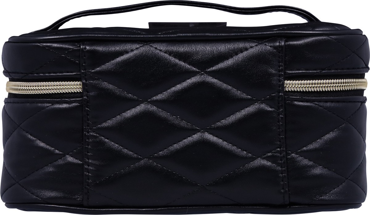 slide 5 of 9, Scunci Black Quilted Mini Train, 1 ct