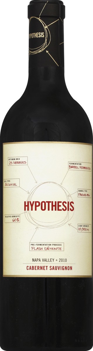 slide 1 of 1, Hypothesis Cabernet Sauvignon 750 ml, 750 ml