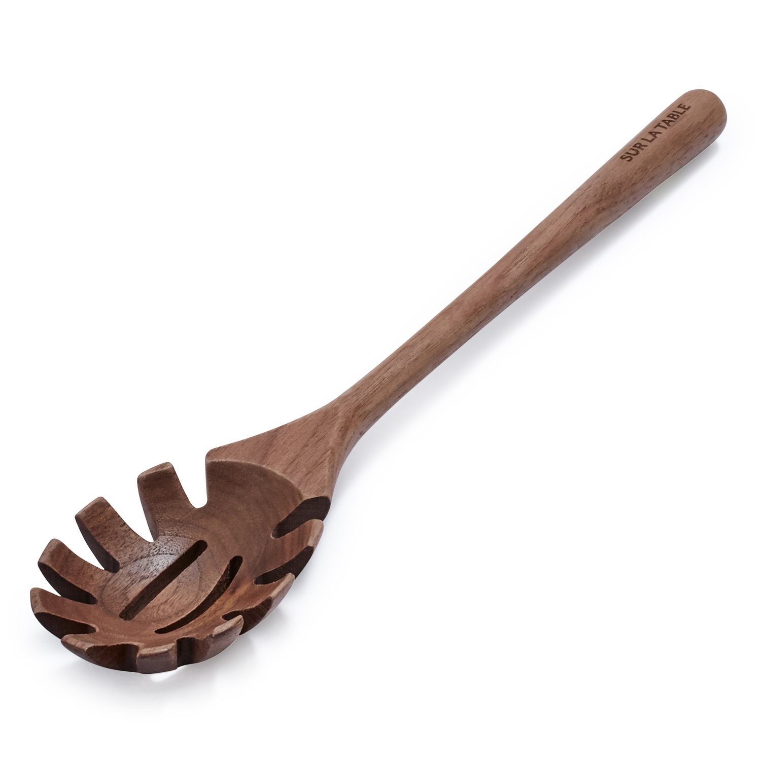 slide 1 of 1, Sur La Table Walnut Pasta Fork, 1 ct