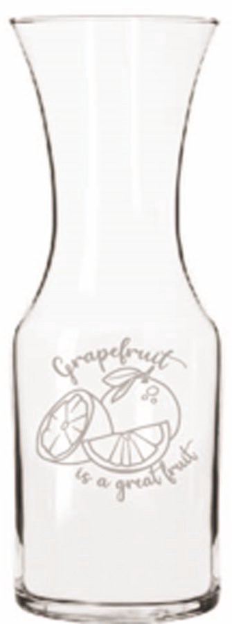 slide 1 of 1, Maple Leaf Grapefruit Is A Great Fruit Carafe, 40 oz